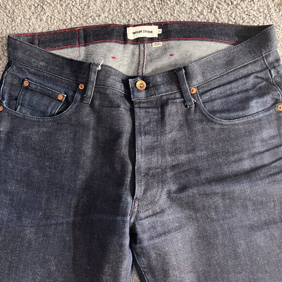 Taylor Stitch Men’s Townsend Democratic Fit Straight Jeans in Size 34- Excel. UC - Picture 2 of 15